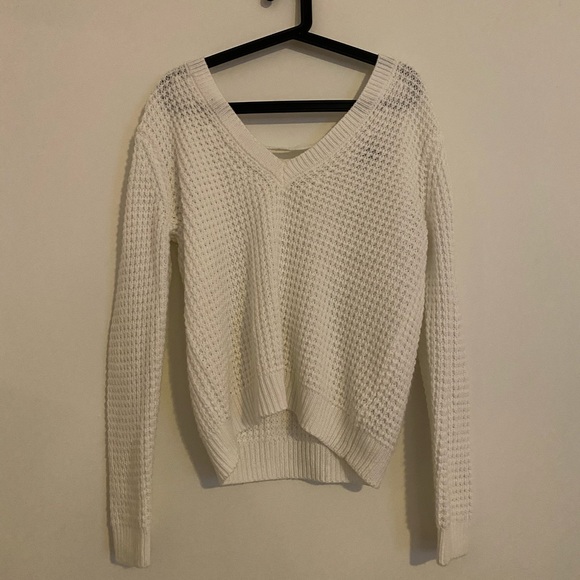 White open back sweater - Picture 1 of 3
